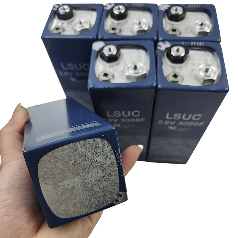 1-12PCS 2.7V 2.8V 3000F Korea LSUC Super Farad Capacitor DIY 12V 16V Spot Welding Machine Car Audio Car Starting Power Supply