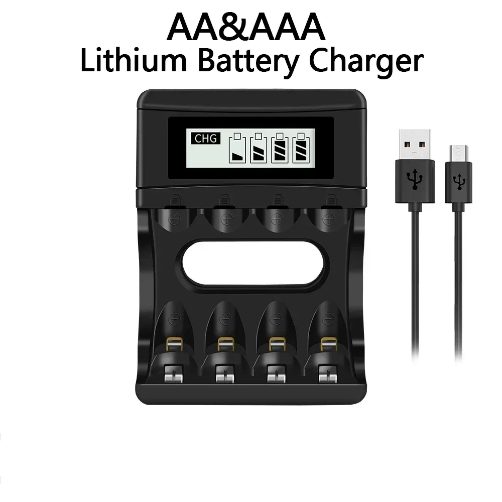 

AAA Battery 1.5V Li-ion AA Rechargeable Battery 3000mAh AA Lithium-ion Battery for remote control mouse small fan Electric toy