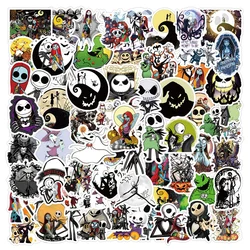 10/30/60pcs Horror Disney Cartoon The Nightmare Before Christmas Stickers for Kids Halloween cadavere Bride Anime Cool Sticker Toy