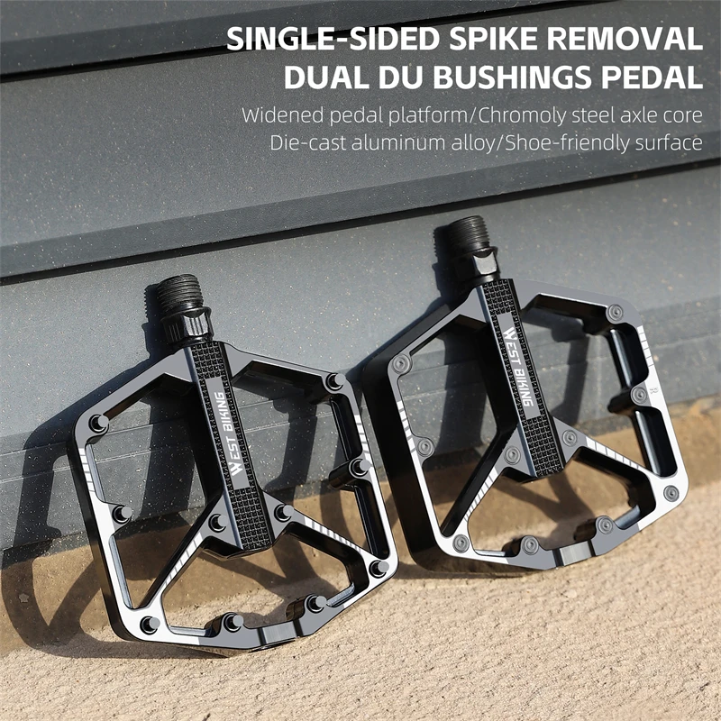 

1 Pair Ultralight 3 Bearing Bicycle Pedals Widen Aluminum Alloy BMX MTB Road Bike Sealed Bearing Pedal Cycling Accessories