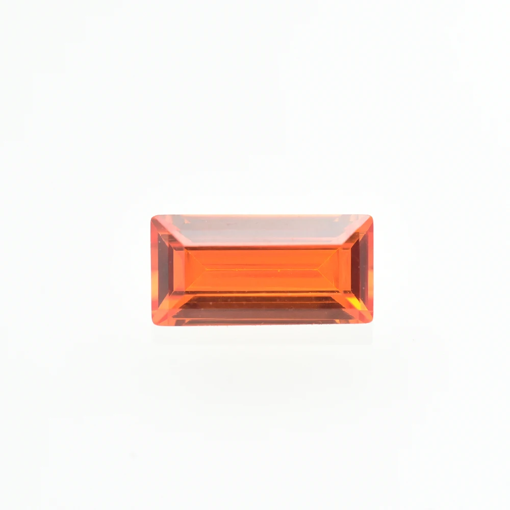 1.5x2~3x5mm Orange Rectangle Baguette Cut CZ Stone Synthetic Gems Cubic Zirconia For Jewelry Size DIY for Jewelry