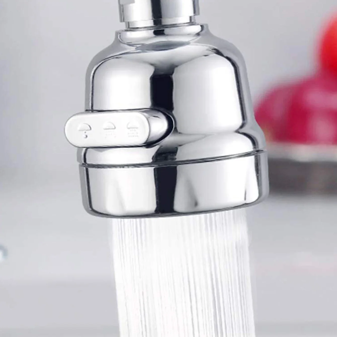 Faucet Splashproof Head Foaming Kitchen Sprinkler Filter Booster ABS  Faucet Shower Head Faucet Adapter Universal