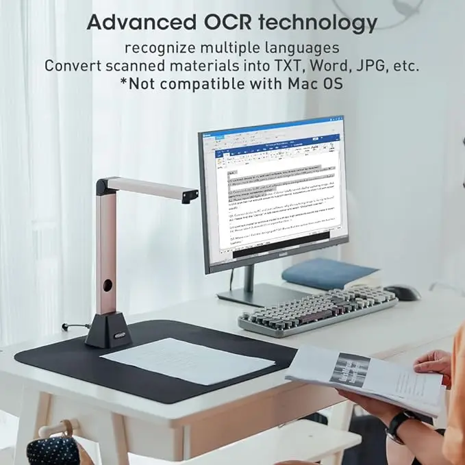 Portable USB Interface A3/A4 Document And Book Scanner For Architectural And Engineering Drawings