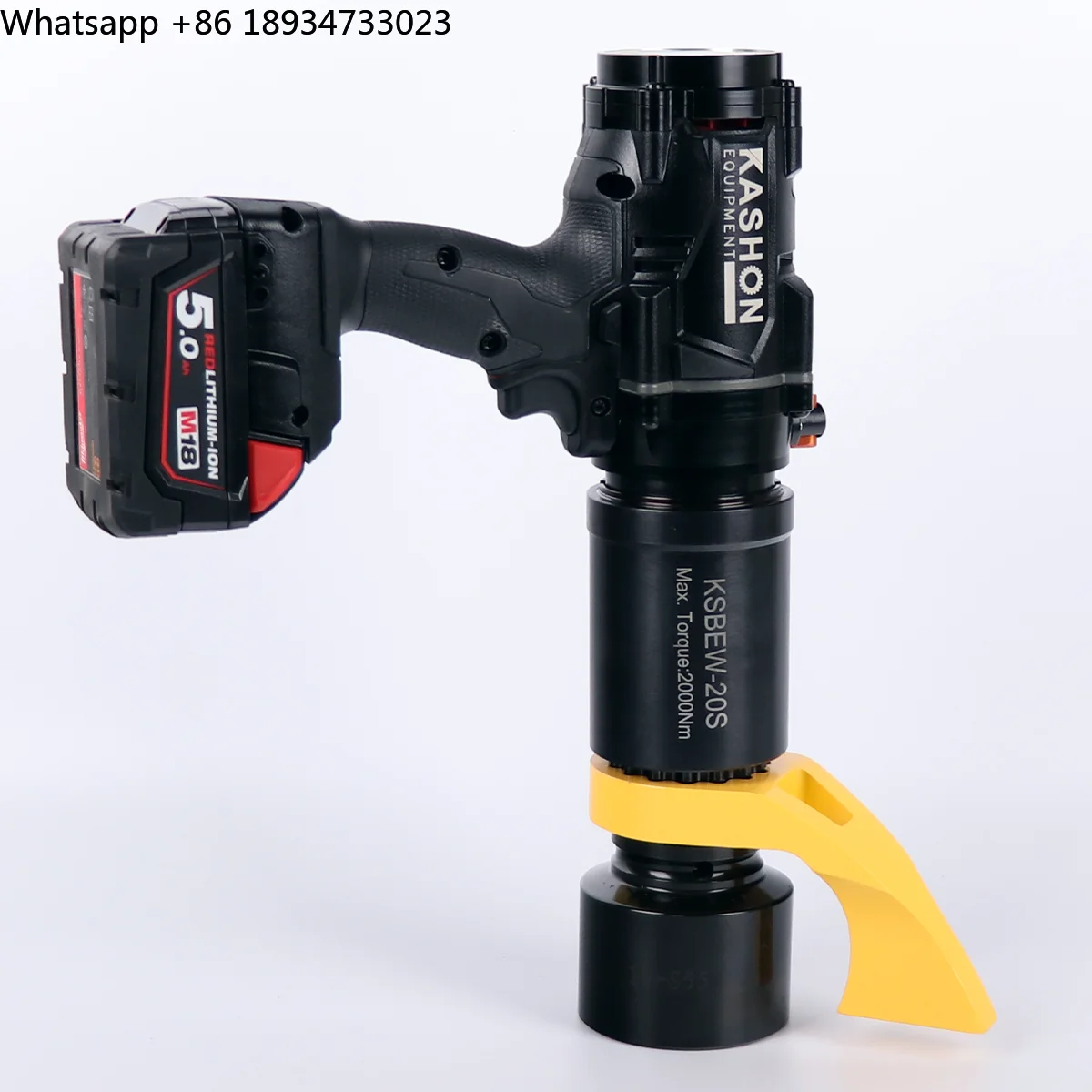 5000Nm Cordless Motor Lithium Battery Electric Torque Wrench With Digital Display