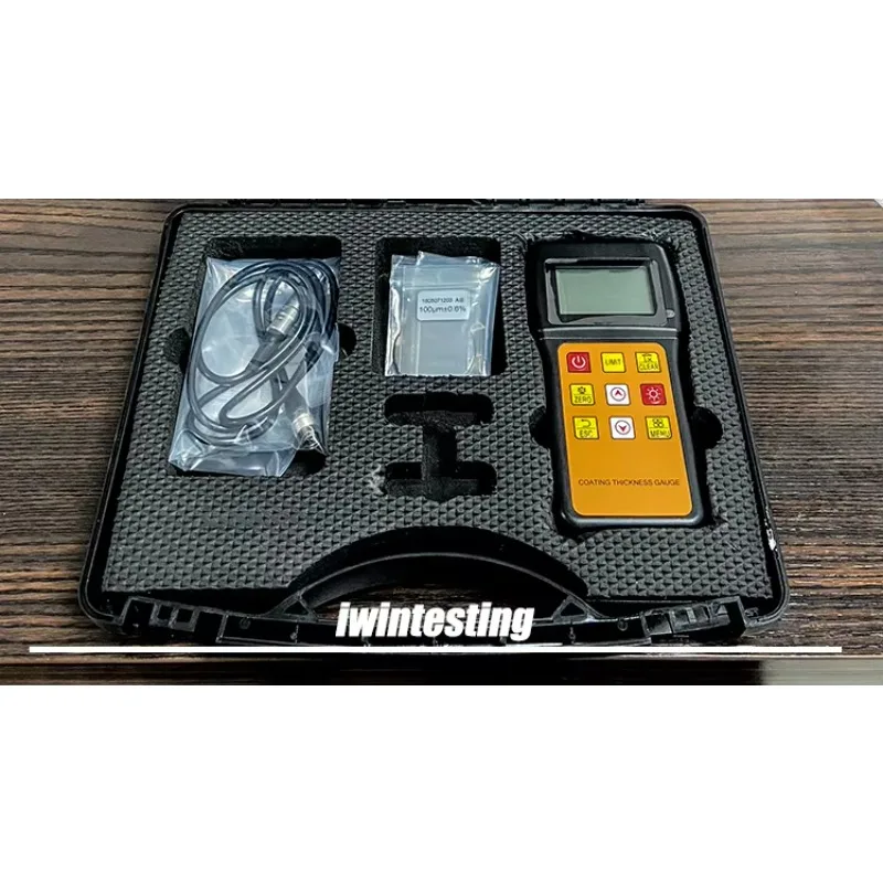 Modo ultrassônico do analisador de espessura de revestimento industrial para revestimentos intumescentes de concreto (à prova d'água IP67)