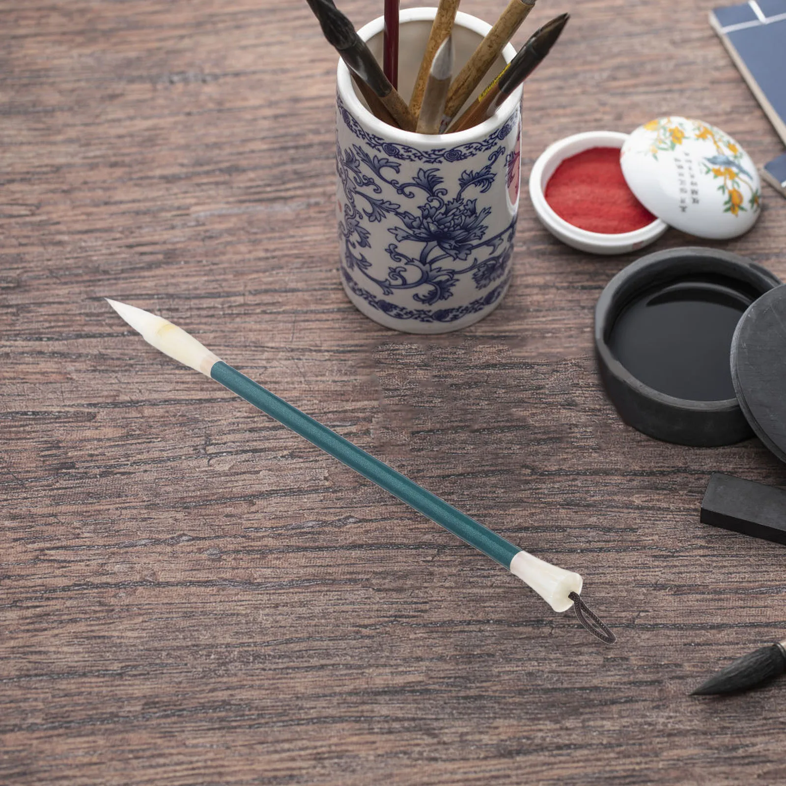 

Large Chinese Calligraphy Set Sumi For Watercolor Painting Japanese Kanji Art Brush Pen Durable Wool Nylon Material Comfortable