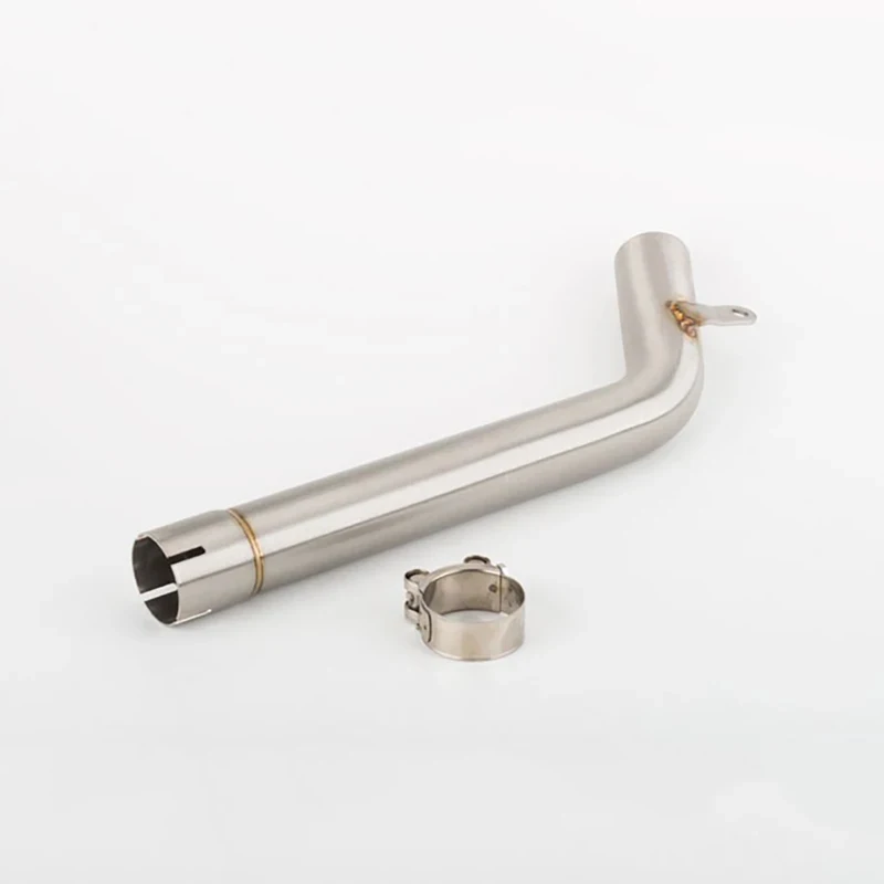 For Yamaha FZ6 FZ-6 FZ 6 /FAZER 2004-2011 Motorcycle Exhaust Escape Modified Middle Link Pipe Muffler Tube  FZ6 view 6