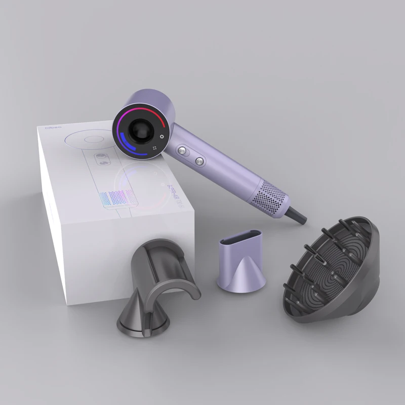 Secador de pelo multifunción de alta velocidad 2025, temperatura constante, nuevo cuidado del cabello de iones negativos para uso doméstico en Hotel