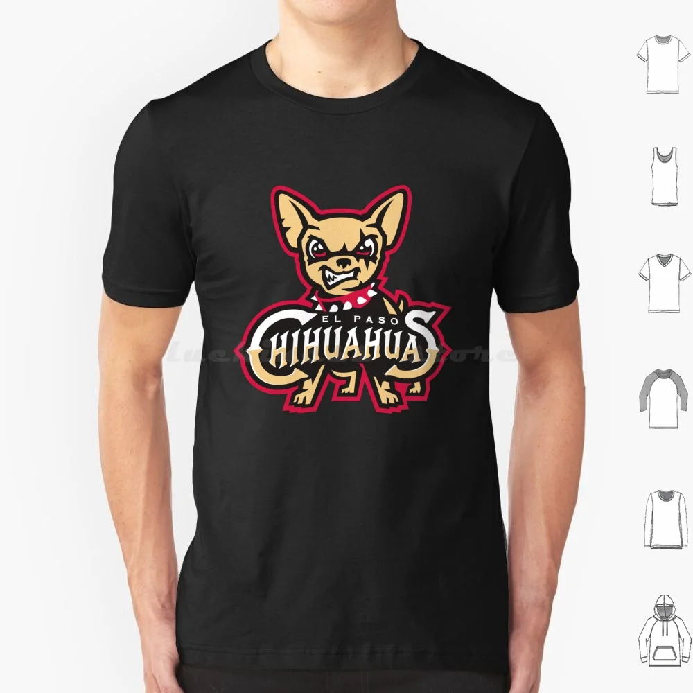 The Chihuahuas Icon T Shirt Cotton Men Women DIY Print Baseball Game Home Run Baseball Athlete Home Team Mvp Baseball Pitcher