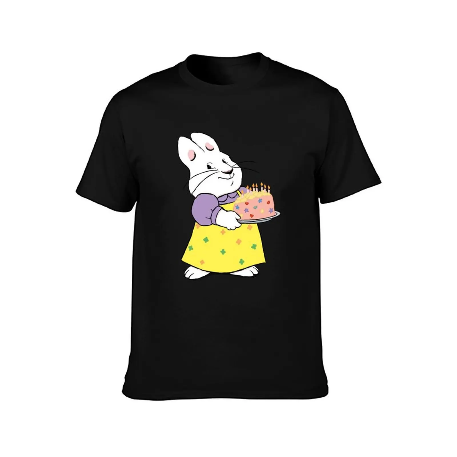 Ruby T-Shirt, Summer Casual Cotton Tee, Oversized Streetwear Tops, Vintage Graphic Print, Loose Fit Short Sleeve, 100% Cotton