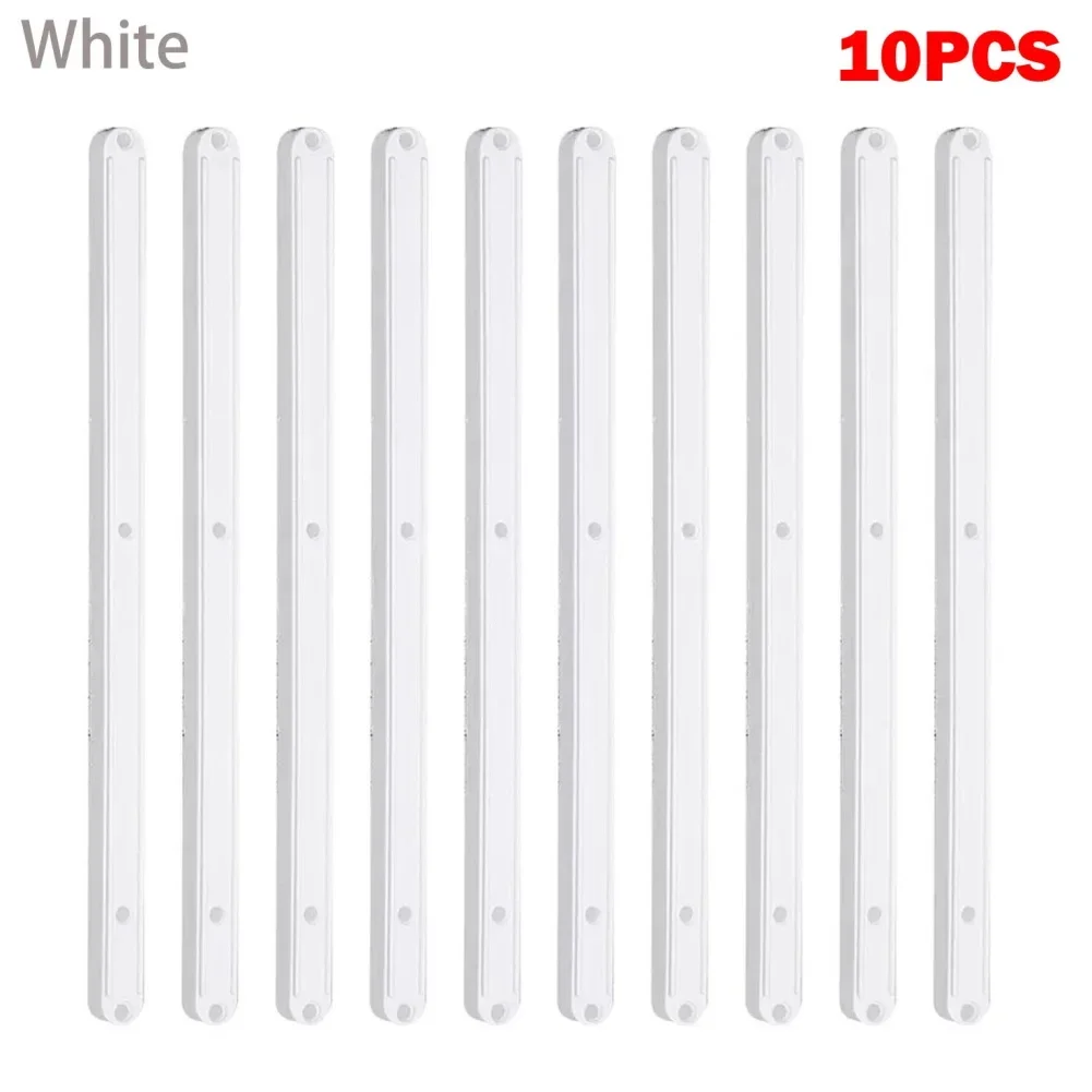 10pcs Drawer Slides Replacement Draw Rail Plastic Drawer Slides 298mm Noise Reduction Draw Runners Set For Pull-out Cabinets