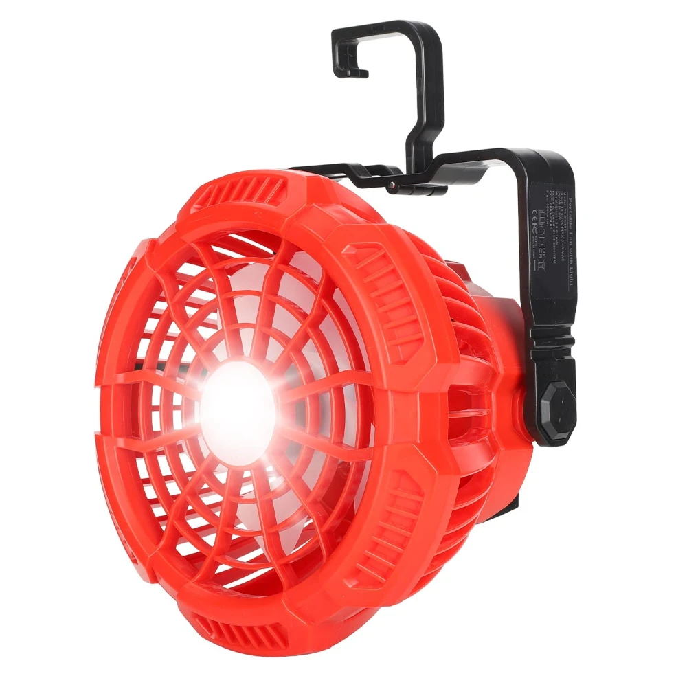 

Rechargeable Cordless Fan for Milwaukee 18V Li-Ion Batteries Portable Camping Fan with Remote Control for Travel and Work Sites