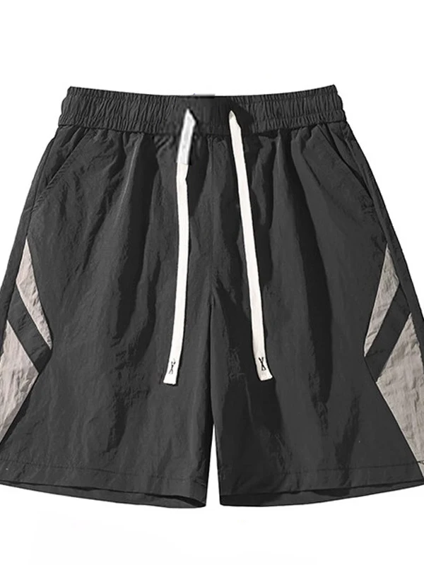 

Ice Silk Baskeall Training orts Men's Summer Thin Five-Quarter Loose Fit Casual Straight Leg Pants Breathable Sports Wear