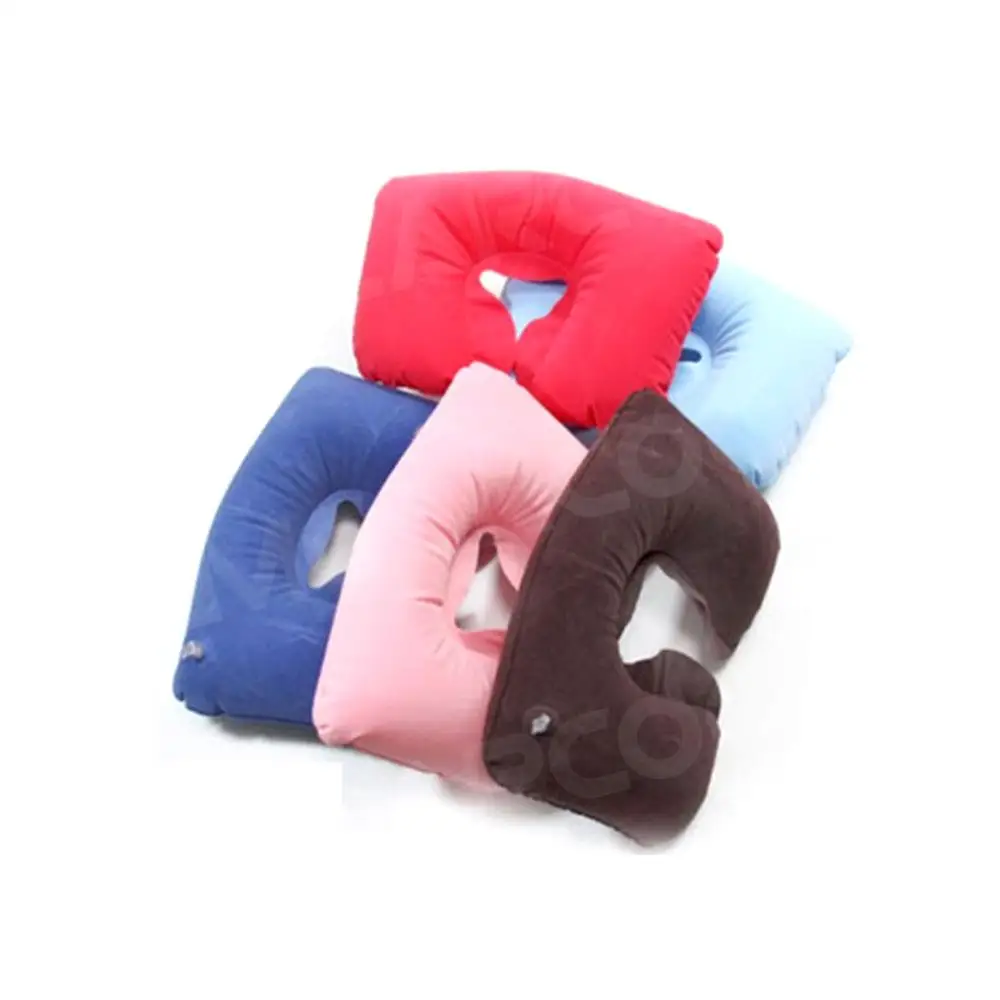 Car U-Shaped Inflatable Headrest Car Interior inflatable neck pillow For Universal Car