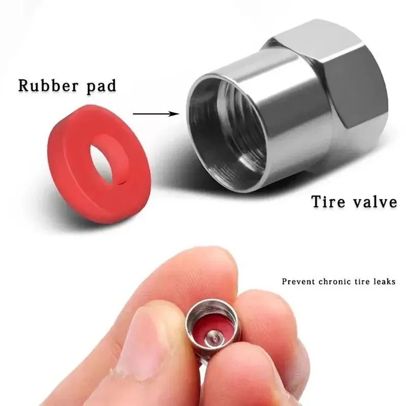 4Pcs/Set Car Tire Valve Caps Wheel Valve Cap Auto Tyre Air Valve Stem Caps Dust Cover for F1 UK Flag Car Vehicles Styling