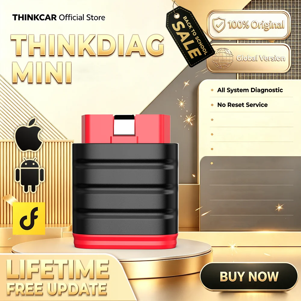 Lifetime Free THINKCAR THINKDIAG MINI OBD2 Scanner Car Scanner Automotive Diagnostic Tools Code Reader Car Full System Diagnosis