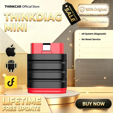 Lifetime Free THINKCAR THINKDIAG MINI OBD2 Scanner Car Scanner Automotive Diagnostic Tools Code Reader Car Full System Diagnosis