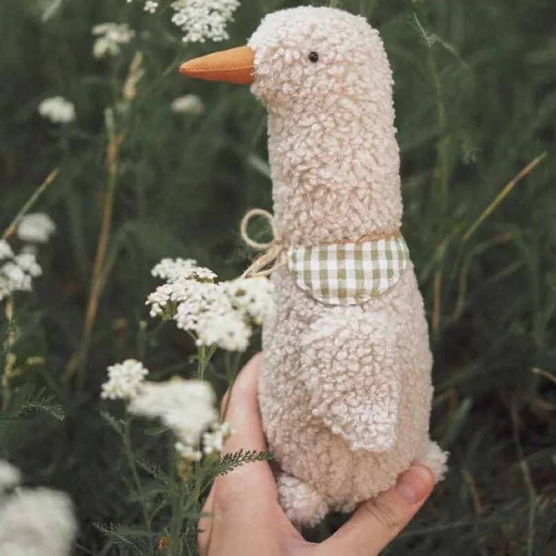 ตุ๊กตาไก่สไตล์นอร์ดิก ของเล่นตุ๊กตาไก่ตัวเล็ก น่ารัก ปลอบใจ นอนกอดได้ ของเล่นเสริมสร้างความสัมพันธ์ ของขวัญปีนักษัตรไก่ สำหรับเด็ก