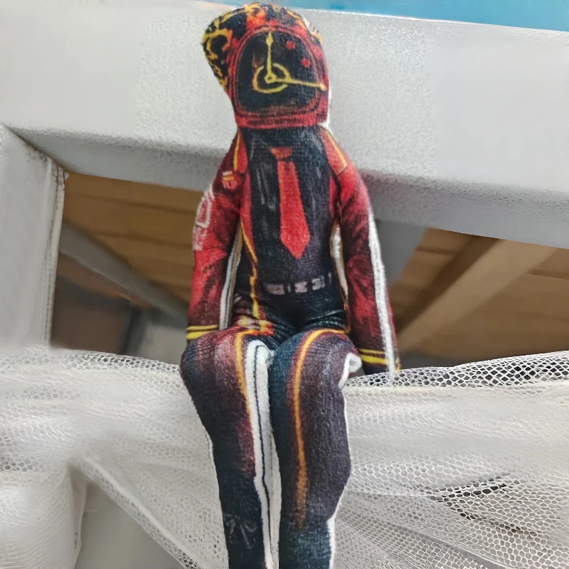 新しい抽象的なスレンダーなツイスト可能なぬいぐるみ 28 センチメートルゲームリムバスカンパニー紅魯ドンキホーテグレゴールコスプレ人形抽象的なおもちゃ