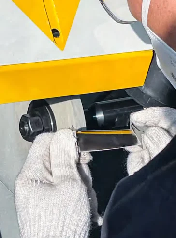 EXL 7A FIN 12*1/2*5 NICE TOP 2.航空機のブレード研削専用に設計されています。