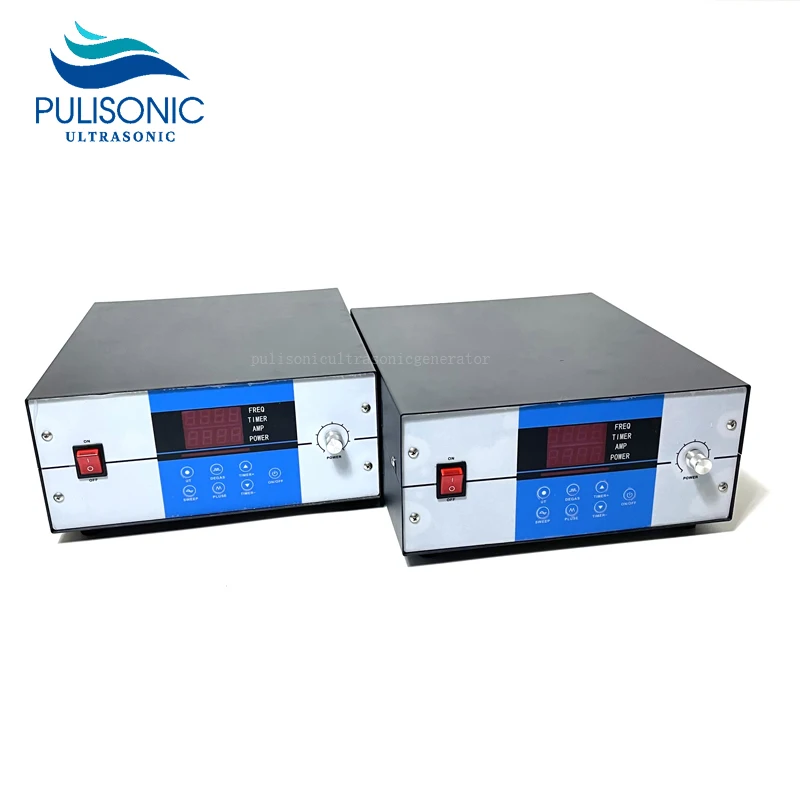 Frequency Tracking Ultrasonic Power Box As Cleaning Machine Generator 1200W 25Khz