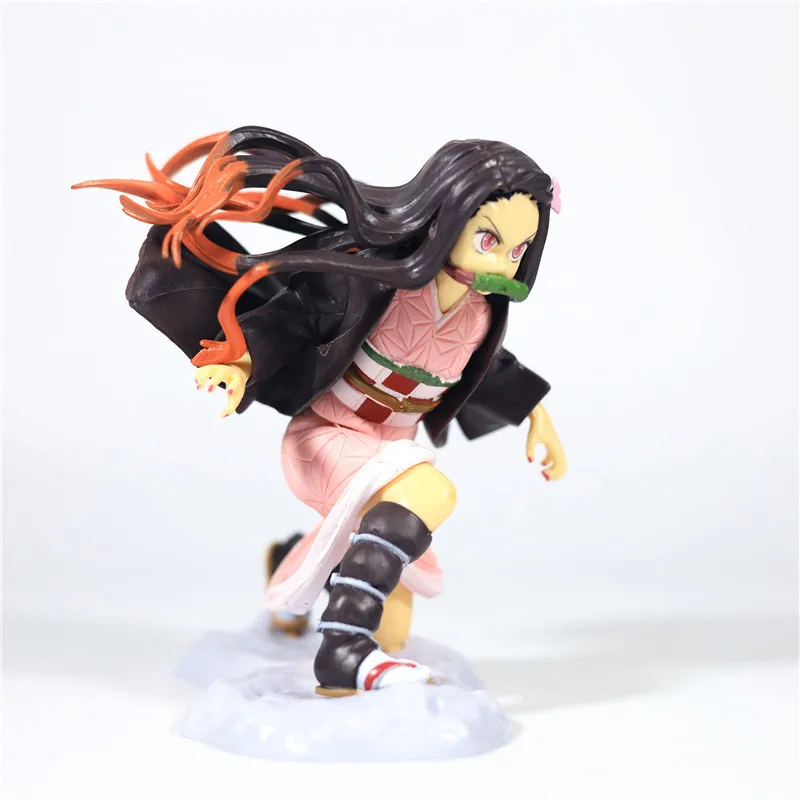 鬼滅の刃 アニメモデルオーナメント 刃 コンバットエディション コレクタブルアクションフィギュア 二次元豆キャラクターデコレーション