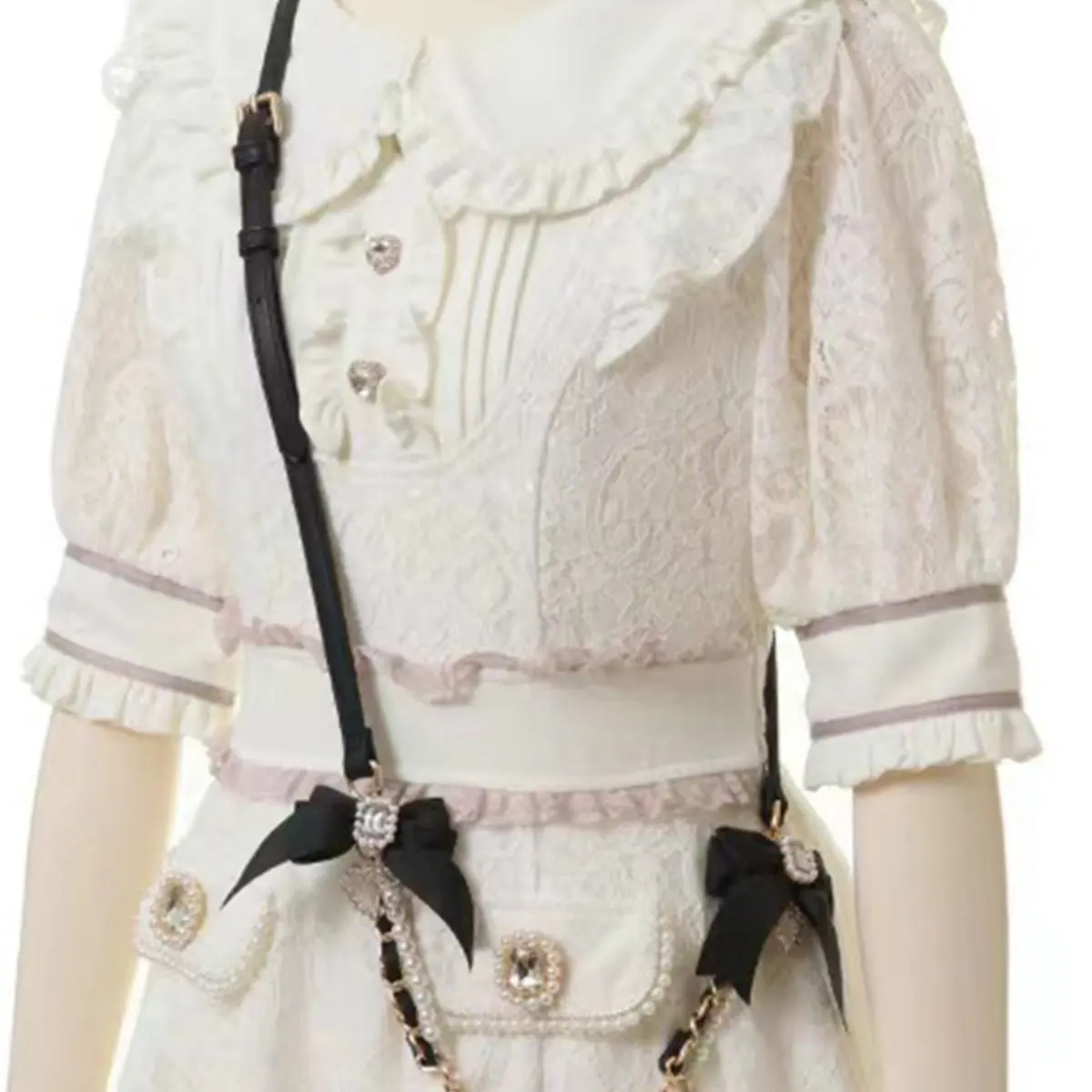 japanese-original-adjustable-pu-mobile-phone-messenger-chain-mass-produced-bud-pearl-bow-gem-cute-bag-chain