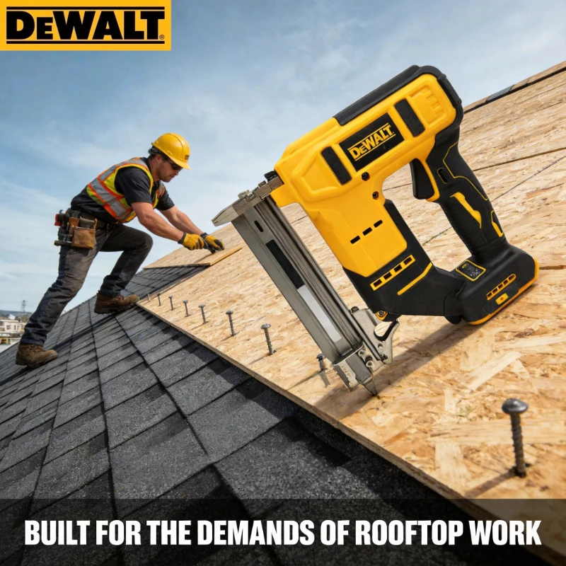 DEWALT Handheld 18 Gauge Finish Nailer: Compact Cordless Nail Gun for Precision Trim Work (bare unit)