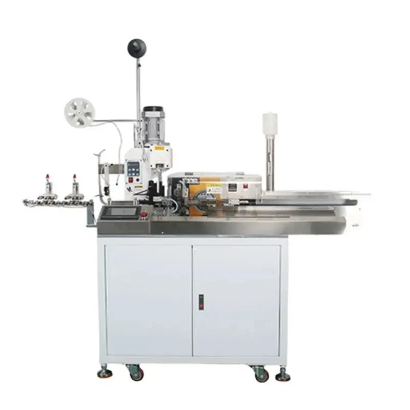 Cut Strip Crimp Solder Dip Double-Tin Dipping Crimping Terminal Wiring Wire Cutting Stripping hine