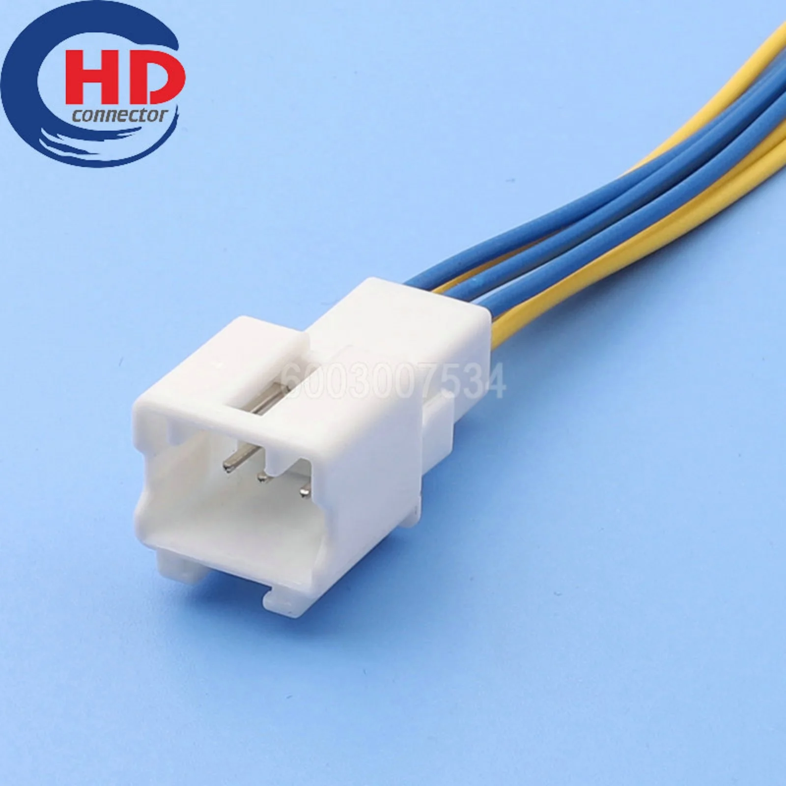6 Pin Unsealed 6098-7379 6098-7384 Car Small Current Wire Connector Automotive Male Female Electrical Socket