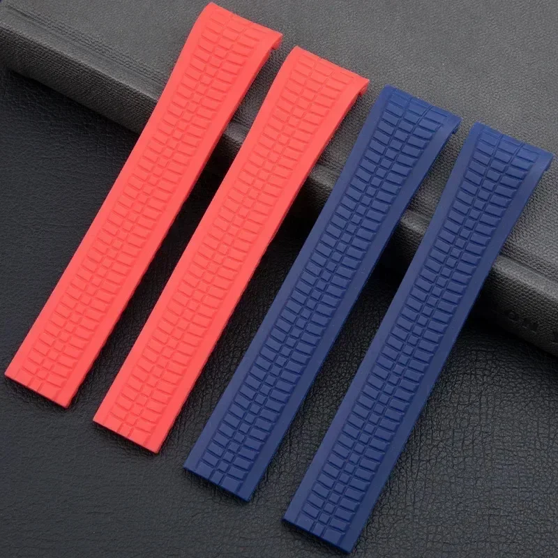 For Patek strap Aquanaut Philippe Series 5164a 5167a Watch band Belt  Metal Pin Connection New Soft 21mm Liquid Rubber Watchban