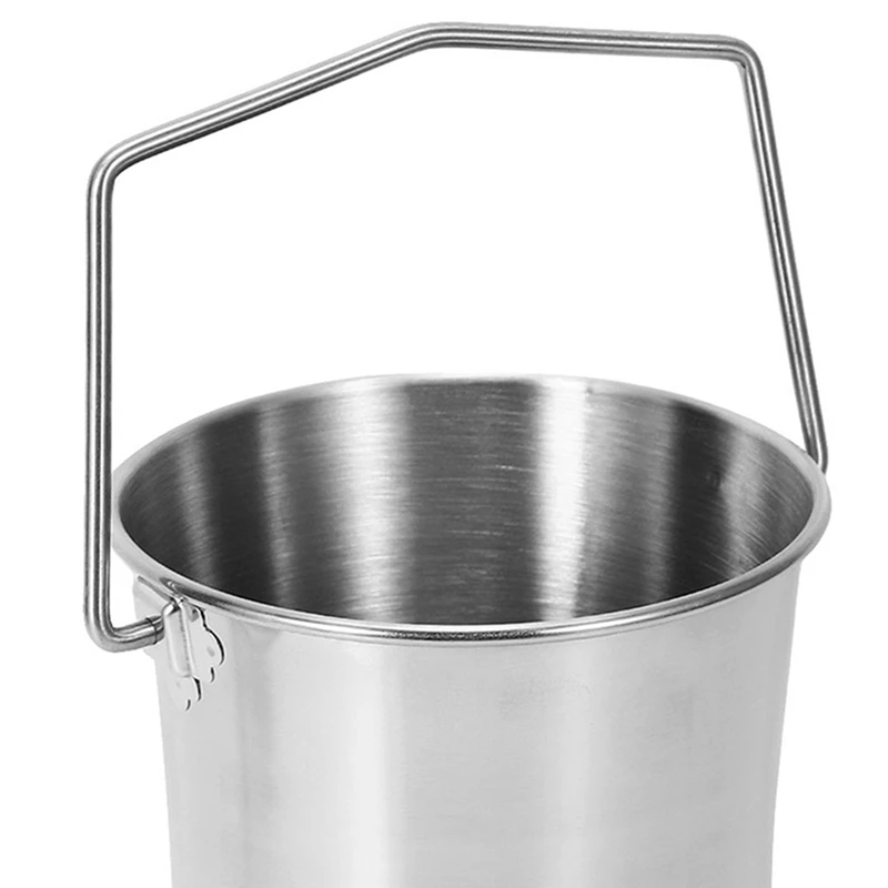 3X 2L Health Stainless Steel Enema Bucket Suitable For Colon Cleansing Reusable Constipation Cleaning With 12 Nozzles