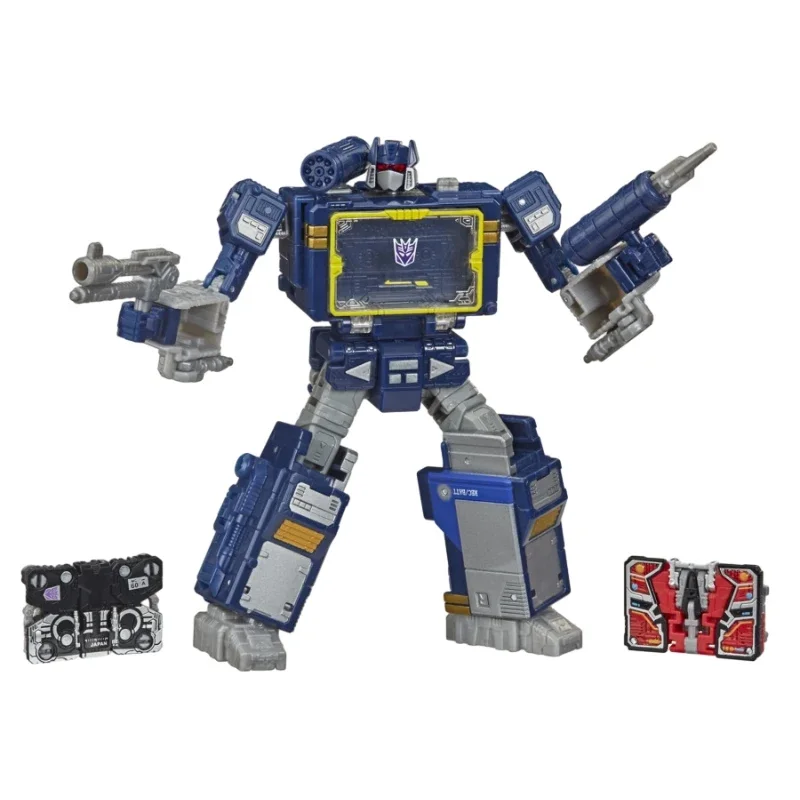 In Stock Tomy Transformers Toys War for Cybertron Netflix Limited Soundwave Action Figures Collectible Gifts Classic Hobbies