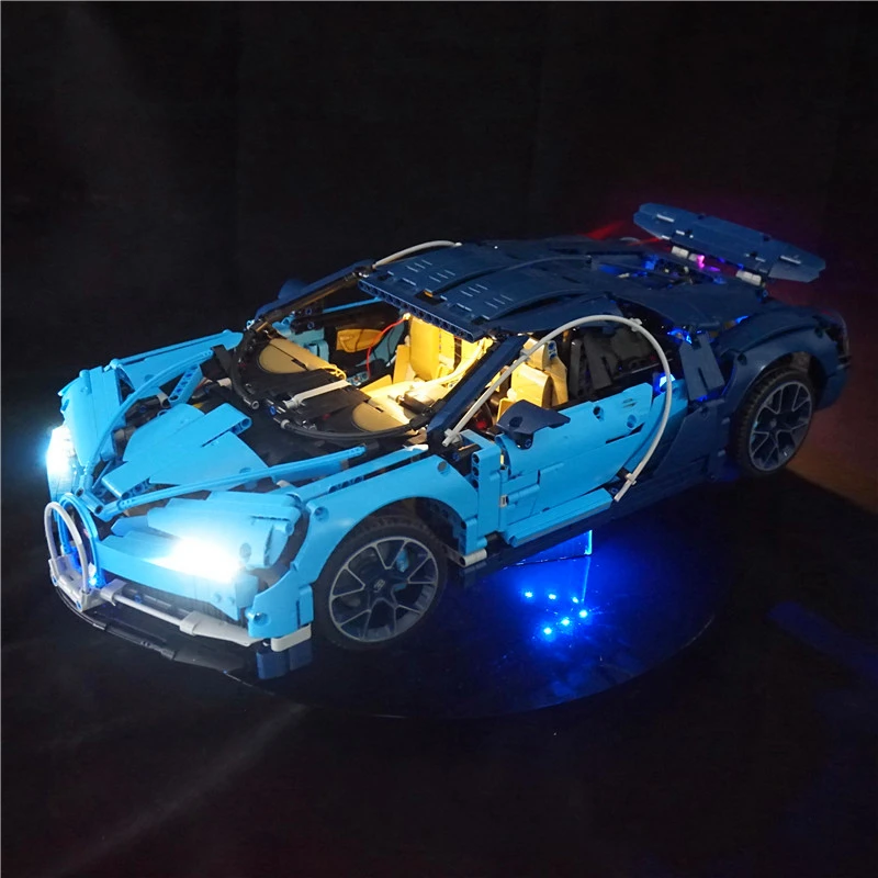 IN STOCK APP RC Motor LED Light Set For Chiron Car Accessories Compatible LEGO 42083 Lepinblocks 20086 MOC Building Blocks Brick