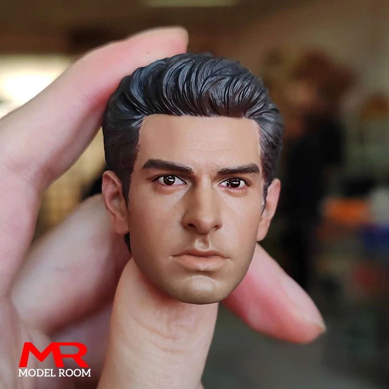 1/6 Scale Andrew Garfield Head Sculpt Carving Model Fit 12-inch Male Soldier Action Figure Body Dolls