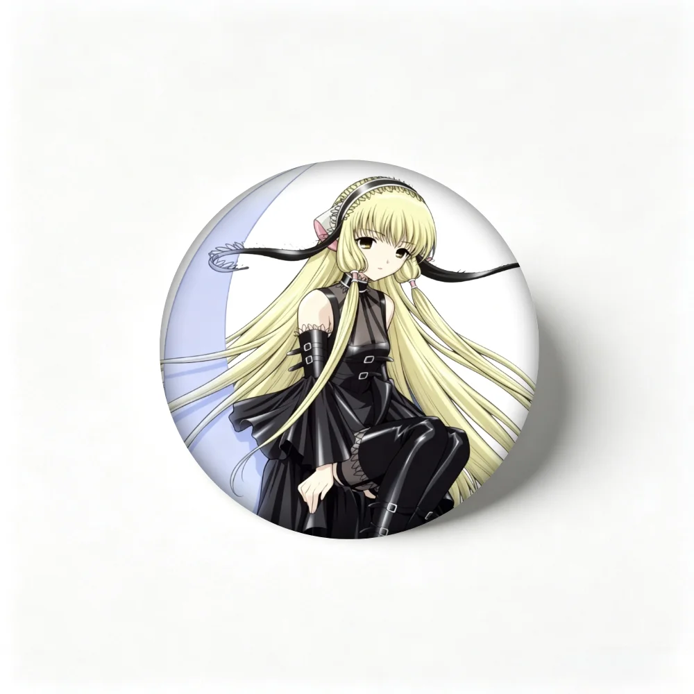 Anime Chobits Pins,Cartoon Figure Freya Badge,Handmade Brooches,Breastpin for Backpack Clothes Gifts