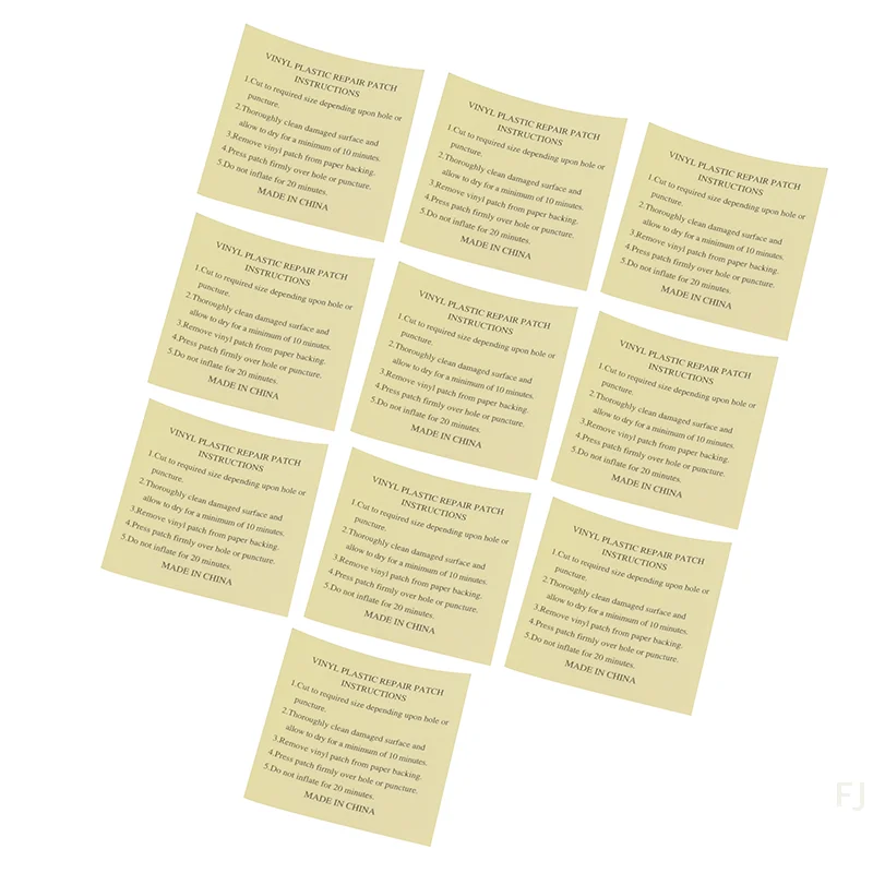 [YU]10Pcs Inflatables Pool Repair Patch Clear Puncture Tape Kits Airbed Patches