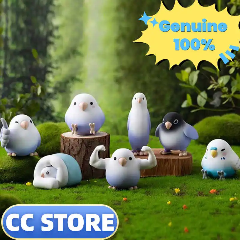 

Civilized Bird Taro Mini Series Blind Box Girl Mini Gift Cute Bird Desktop Room Decoration Children's Toys Birthday Gift Lovely