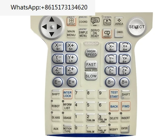 

YKS-000E 001E 002E 005E 012E Teach Pendant Sheet Membrane For Yaskawa DX100 Series