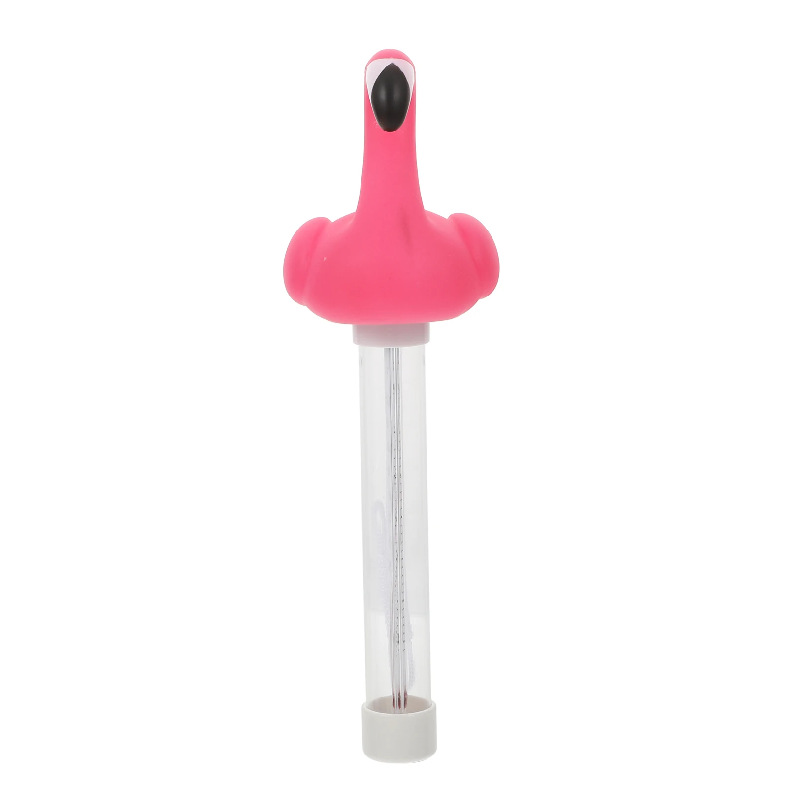 

Adorable Flamingo Water Thermometer Durable Floating Design Swimming Pool Bath Tub Fish Tank Supply Accurate Reading Celsius