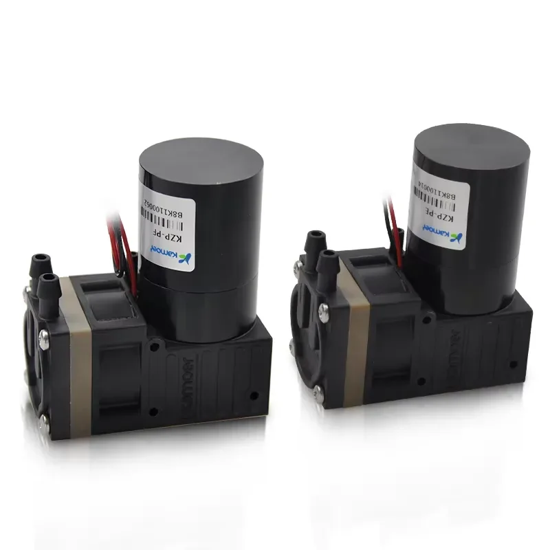 Kamoer KZP 12V/24V Brushless Motor Positive Negative Pressure Mini Epdm Diaphragm Single Head Vacuum air Pump High Precision