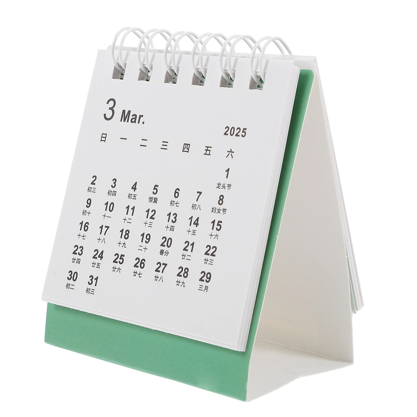 

Mini Desk 2024 2025 Cute P Monthly Calendar Flip Pages Monthly Planner Tiny naments Home Office Use