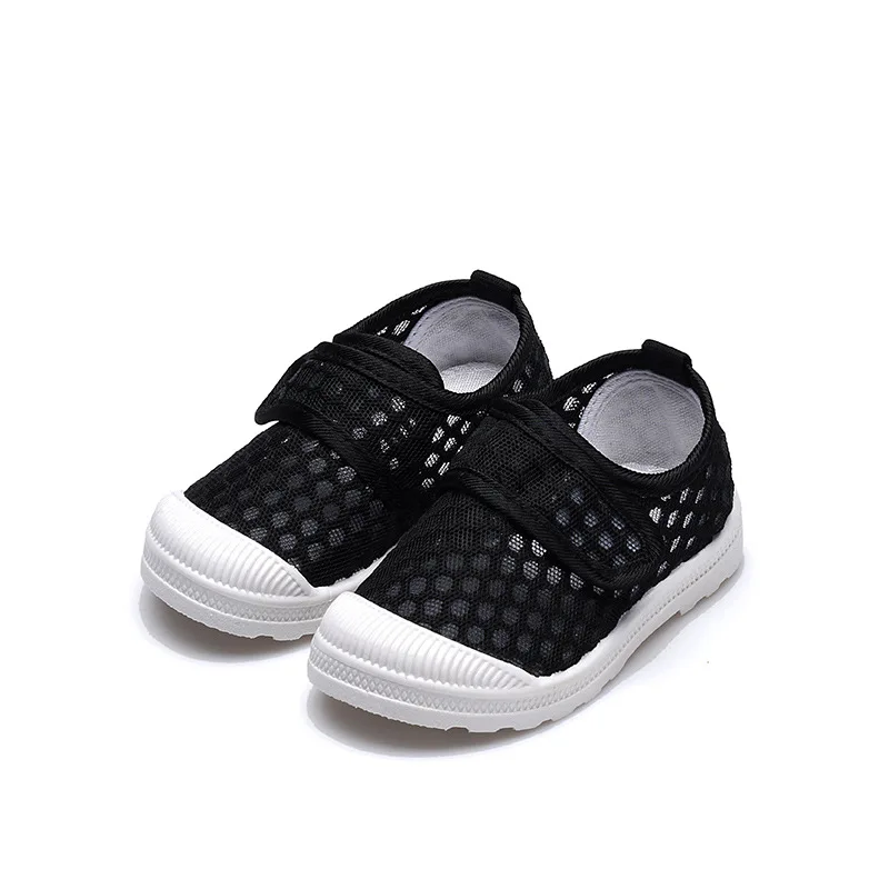 Children\'s Tennis Shoes for Boys Girls Solid Color Hollow Casual Shoes Breathable Mesh Kids Shoes Toddler Soft Non-slip Sneakers