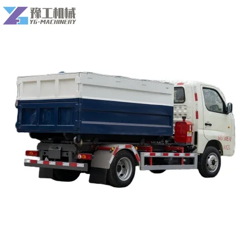 YG Hook Arm Truck Detachable Container Garbage Truck Roll on Roll Off Van Garbage Truck