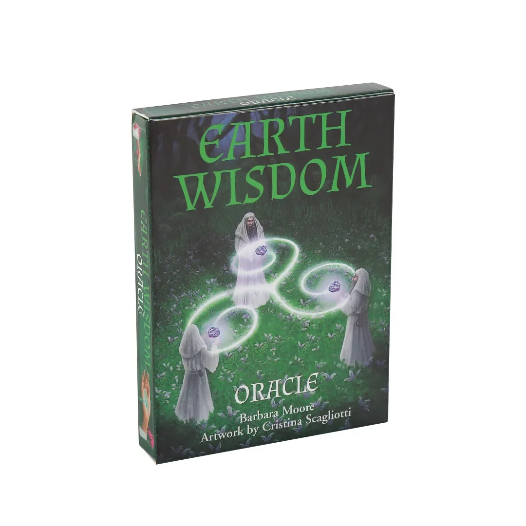 Earth Wisdom Oracle Cards A 32 English Visions Divination Edition Deck Borad Games