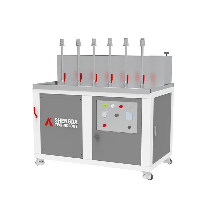 SHENGDA SD-538B 6-трубный верхпер для обуви, паровая машина, задняя часть, коробка для пальцев, увлажнитель для смягчения вампа, пароварка