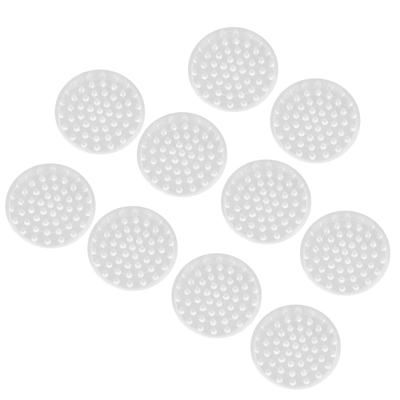 

10 Pcs Furniture Leg Protectors Non Slip Mats Anti Skid Pads Plastic Chair Table Surface Protectors Durability Long Use