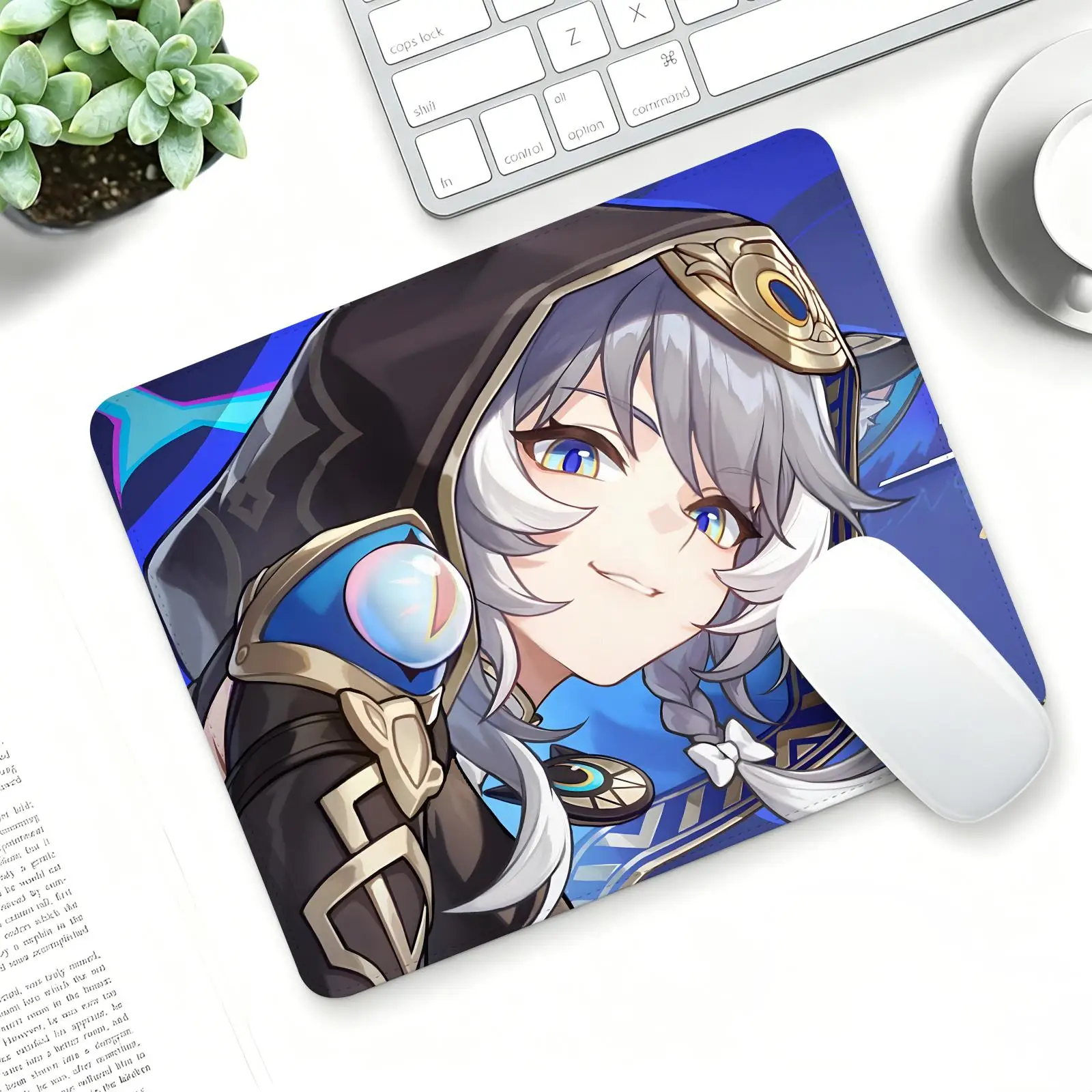 Regular gaming mouse pad S/M/L size Office mouse pad Laptop desk mat Stitched edge mouse pad  Honkai Star Rail Castorice