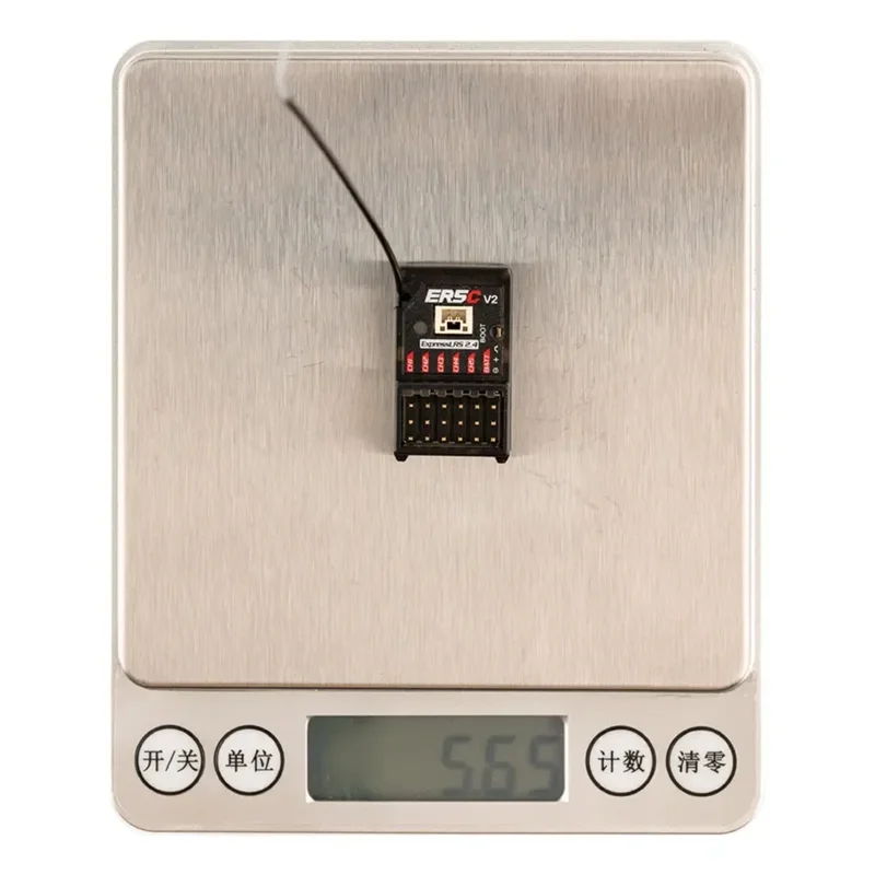 JABS-สำหรับ Radiomaster ER5C V2 RX 5CH ELRS 2.4 Ghz PWM สำหรับ RC FPV รถเรือรถบรรทุก