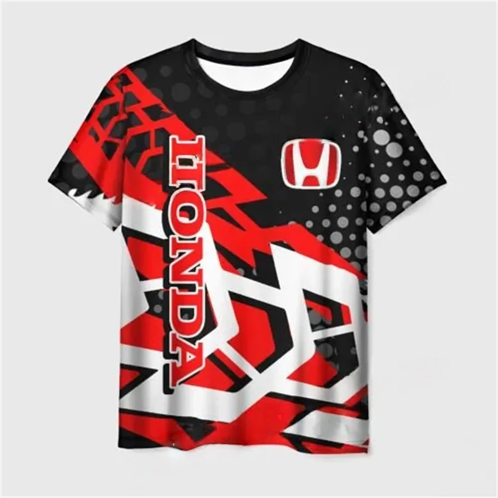 

Футболка Honda Classic Retro Design Motorcycle Racing Fan, модная повседневная уличная одежда, удобный дышащий спортивный топ